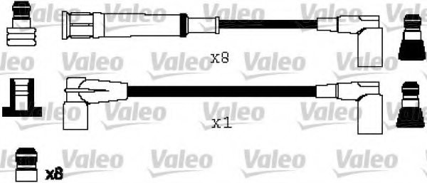 VALEO 346223 Ignition Cable Kit